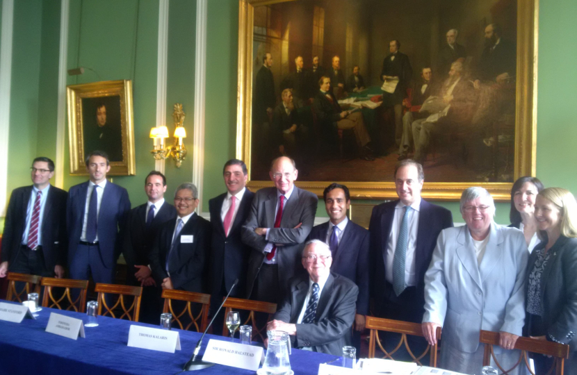 Roundtable Discussion in the Morning Room