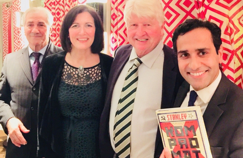 Melissa, Stanley and Rehman Chishti MP