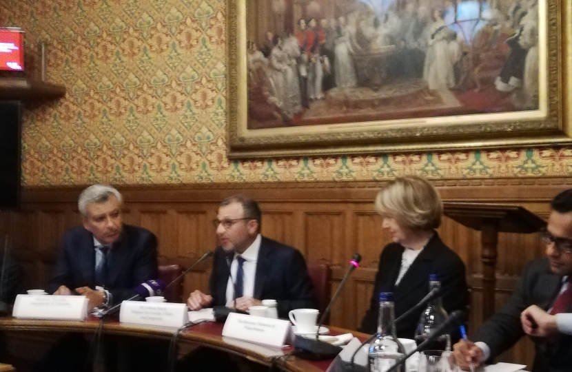 Rehman Chishti MP chairs Q&A