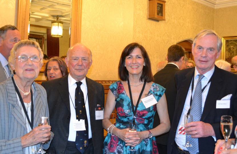 Baroness Howe of Idlicote - on left,The Rt Hon Lord Astor of Hever DL - on right