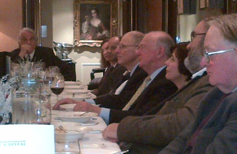 Lunch with MEP Charles Tannock