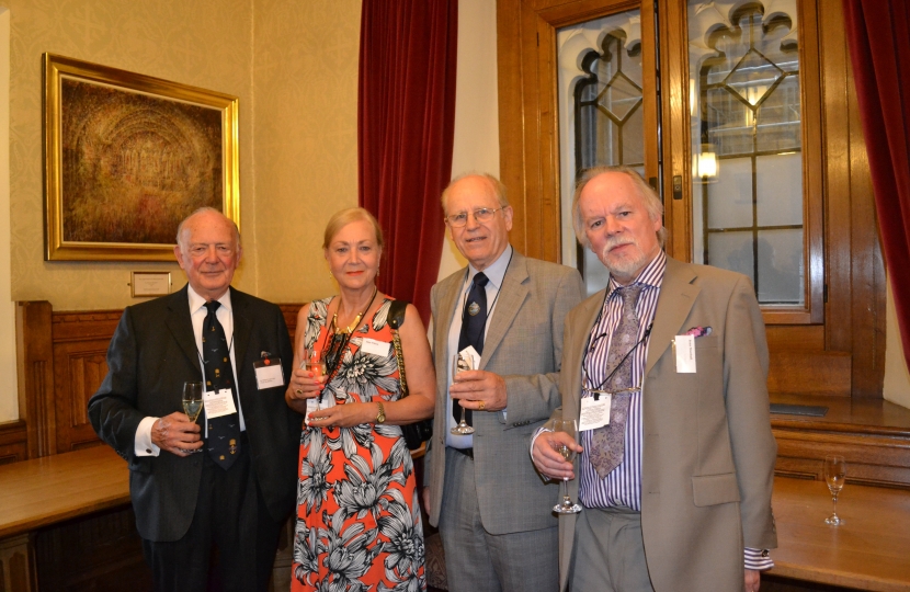 Sir Michael Craig-Cooper, Ellen and Robert Wilson, Peter Marshall