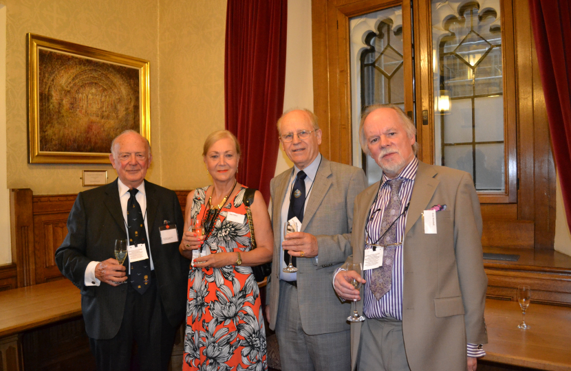 Sir Michael Craig-Cooper, Ellen and Robert Wilson, Peter Marshall