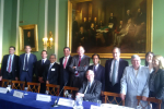 Roundtable Discussion in the Morning Room