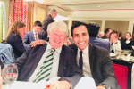 Stanley Johnson and Rehman Chishti MP