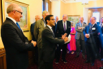 Rehman Chishti MP, US Ambassador, Nicholas Soames and Lord Howell