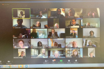 CFCC Zoom members at Zoom meeting