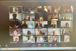 CFCC Zoom members at Zoom meeting