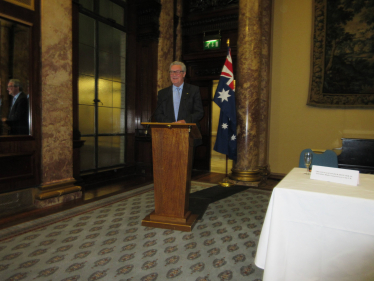 Autralian High Commissioner Speech