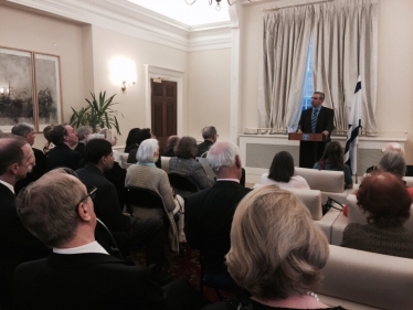 Mr. Eitan Na'eh, Israel's Deputy Ambassador to the United Kingdom