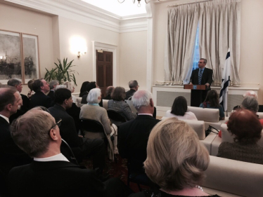 Mr. Eitan Na'eh, Israel's Deputy Ambassador to the United Kingdom